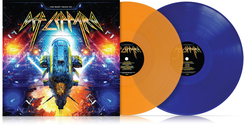 Many Faces Of Def Leppard The (2 Lp Colored Vinyl)