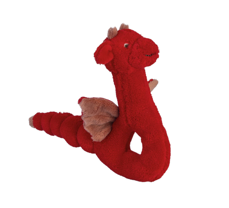 Happy Horse Pluche Draak Tine Rattle 16cm