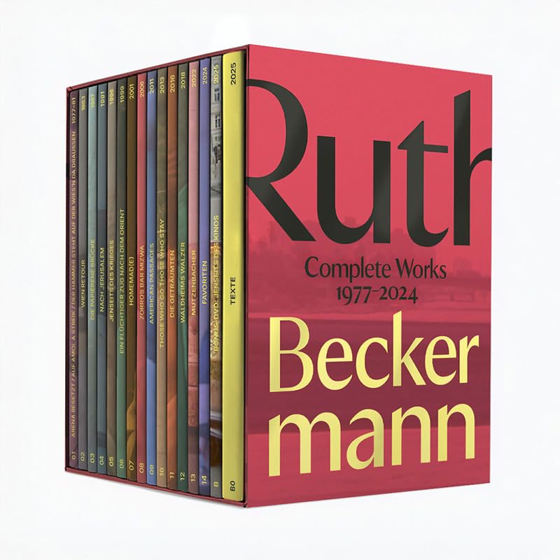 Rut Beckermann Complete Works 1977-2024 (Werkausgabe: 15 Dvds + Buc
