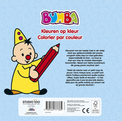 Bumba : colouring book - Kleuren op kleur (FSC MIX 70%