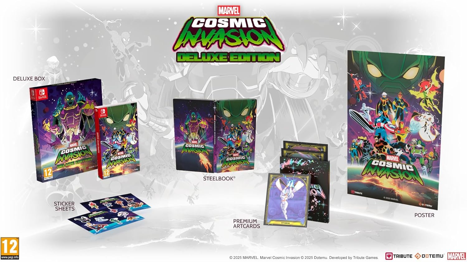Marvel Cosmic Invasion Deluxe Edition - Switch, Marvel Cosmic Invasion Deluxe Edition - Switch