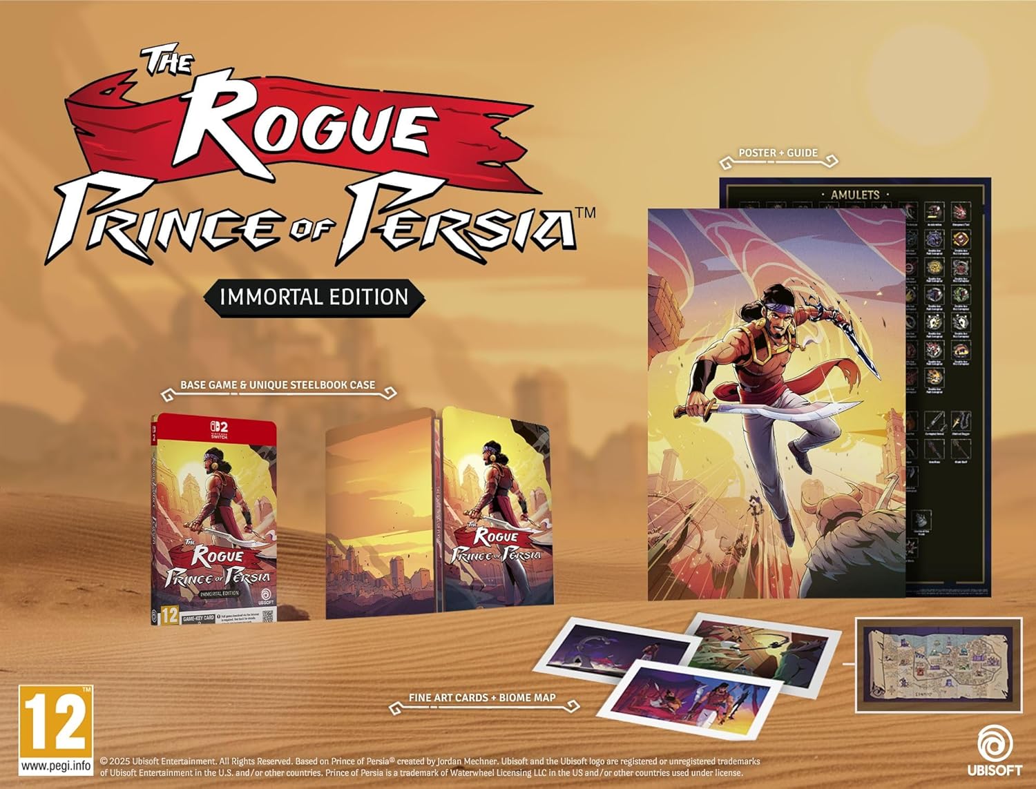 The Rogue Prince of Persia - Immortal Edition - Switch 2 Switch 2 Immortal Edition
