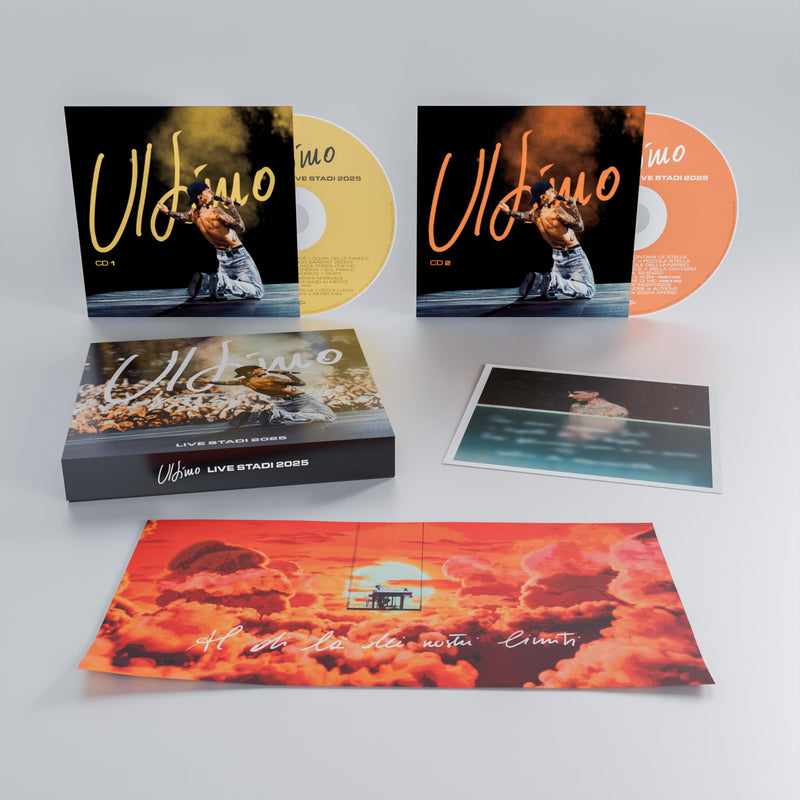 ULTIMO LIVE STADI 2025 - Box Doppio CD