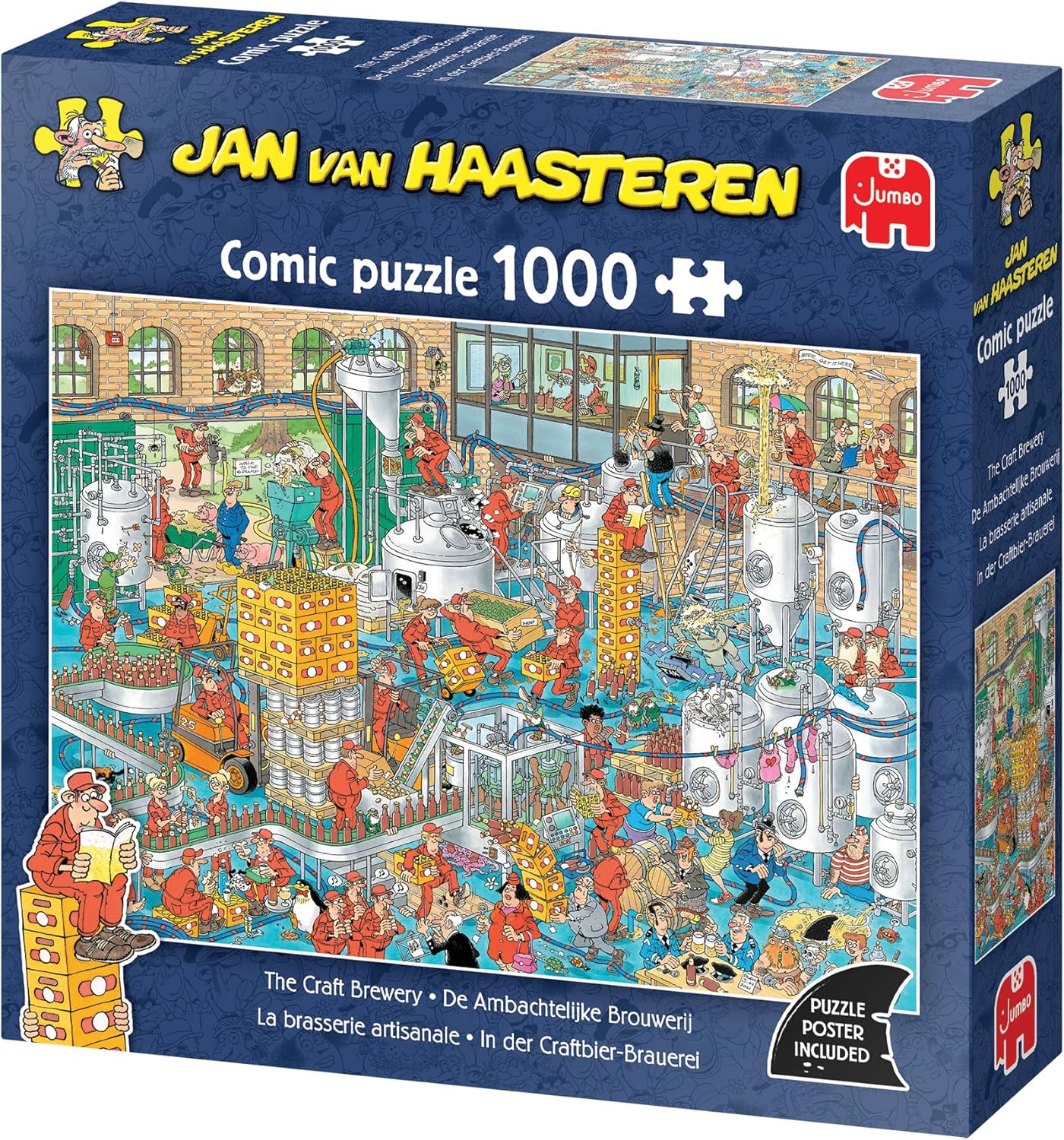 Jan van Haasteren - De Ambachtelijke Brouwerij (1000 stukjes