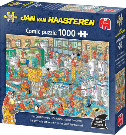 Jan van Haasteren - De Ambachtelijke Brouwerij (1000 stukjes