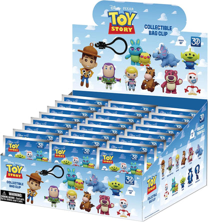 Disney Toy Story 30th Anniversary 3D Foam Bag Clip - 1 Blind Bag