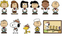 Monogram Peanuts 3D Foam Bag Clip in Blind Bag - Charlie Brown Lucy, Multicolor, 2.5 inches