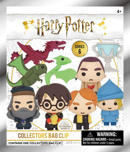 Harry Potter Series 6 Blind Bagged 3D Foam Figural Bag Clip | 1 Random