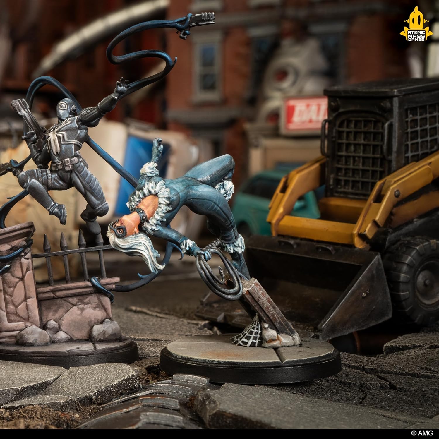 Asmodee, Marvel: Crisis Protocol - Web-Swinging Heroes, Affiliation Pack, Atomic Mass Games, Tabletop, 2 Players, from Age 14+, 90-120 Minutes, English, French and Spanish