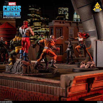 Asmodee | Marvel: Crisis Protocol - Echo, Ronin & Tigra | Board Game Expansion | Ages 14+ | 2 Players | 45+ Minutes Playing Time