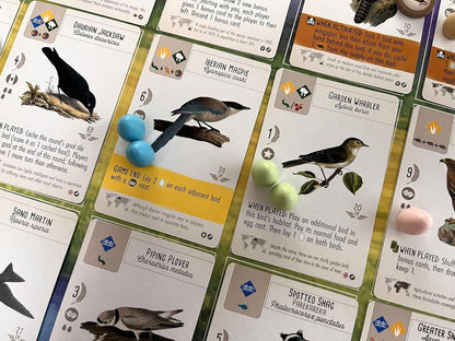 Stonemaier Games: Wingspan Fan-Designed Bird Promo Packs | 150 New Birds Designed by Fans Using Powers from Base Game & Expansions | Art Consistent with Existing Birds | Wingspan Base Game Required