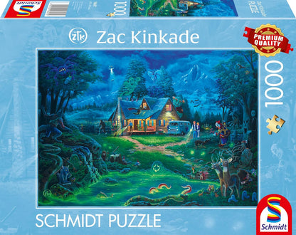 Schmidt | Zac Kinkade: The Haunted House (1,000 Pieces) | Jigsaw Puzzle | Ages 14+ | 1+ Players