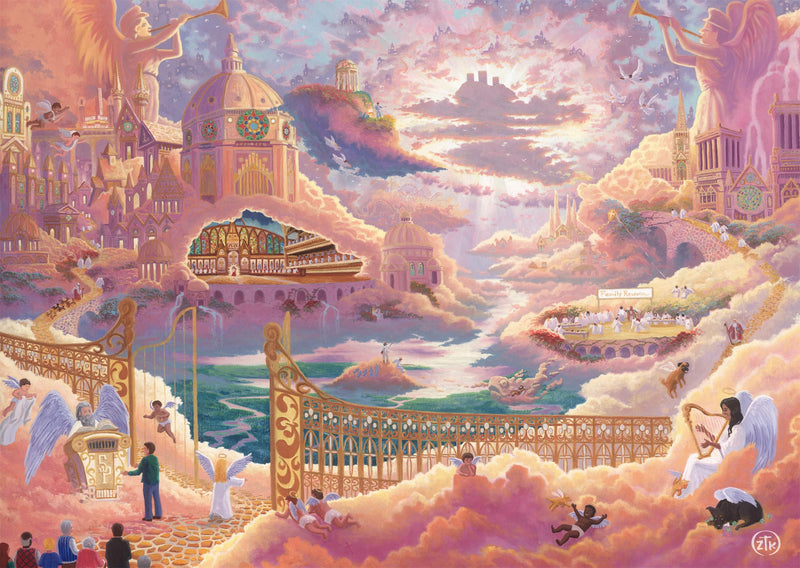 Schmidt | Zac Kinkade: Kingdom of Heaven (1,000 Pieces) | Jigsaw Puzzle | Ages 14+ | 1+ Players