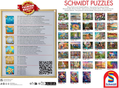 Schmidt | Zac Kinkade: Santa's North Pole (1,000 Pieces) | Jigsaw Puzzle | Ages 14+ | 1+ Players