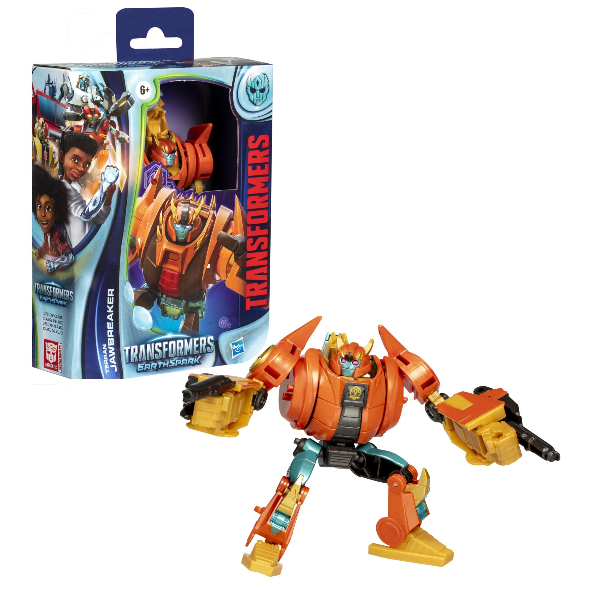 Transformers EarthSpark Deluxe Class Terran Jawbreaker Action Figure