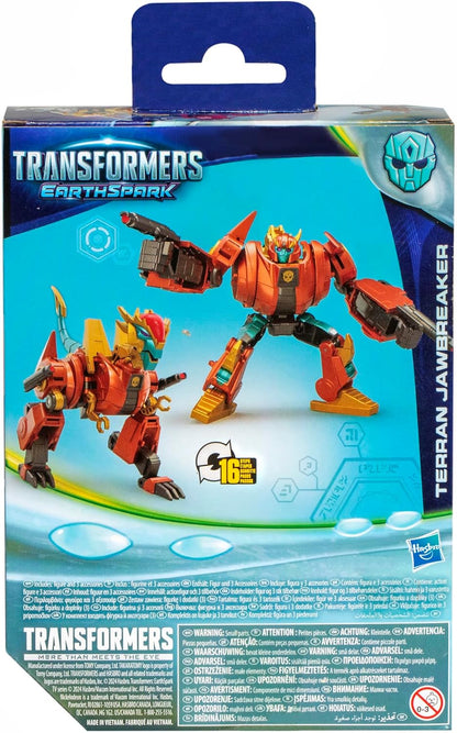 Transformers EarthSpark Deluxe Class Terran Jawbreaker Action Figure