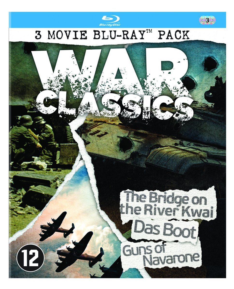 Bridge On The River Kwai/Das Boot/Guns Of Navarone (Blu-ray)