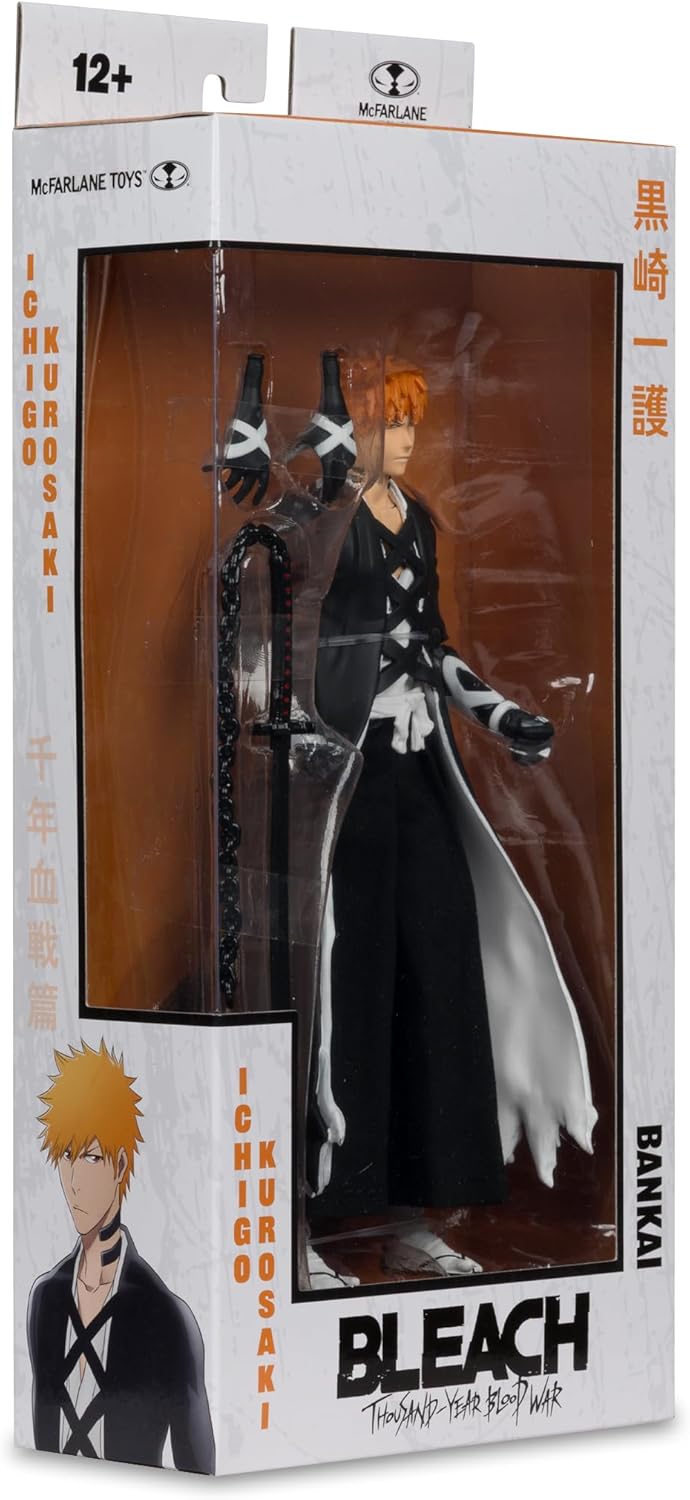 McFarlane Toys - Bleach: Thousand-Year Blood War Ichigo Kurosaki (Fullbring Bankai) 7in Action Figure