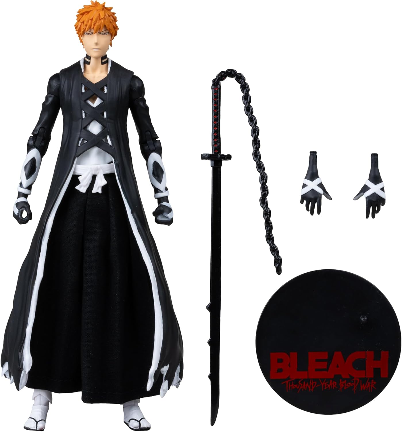 McFarlane Toys - Bleach: Thousand-Year Blood War Ichigo Kurosaki (Fullbring Bankai) 7in Action Figure