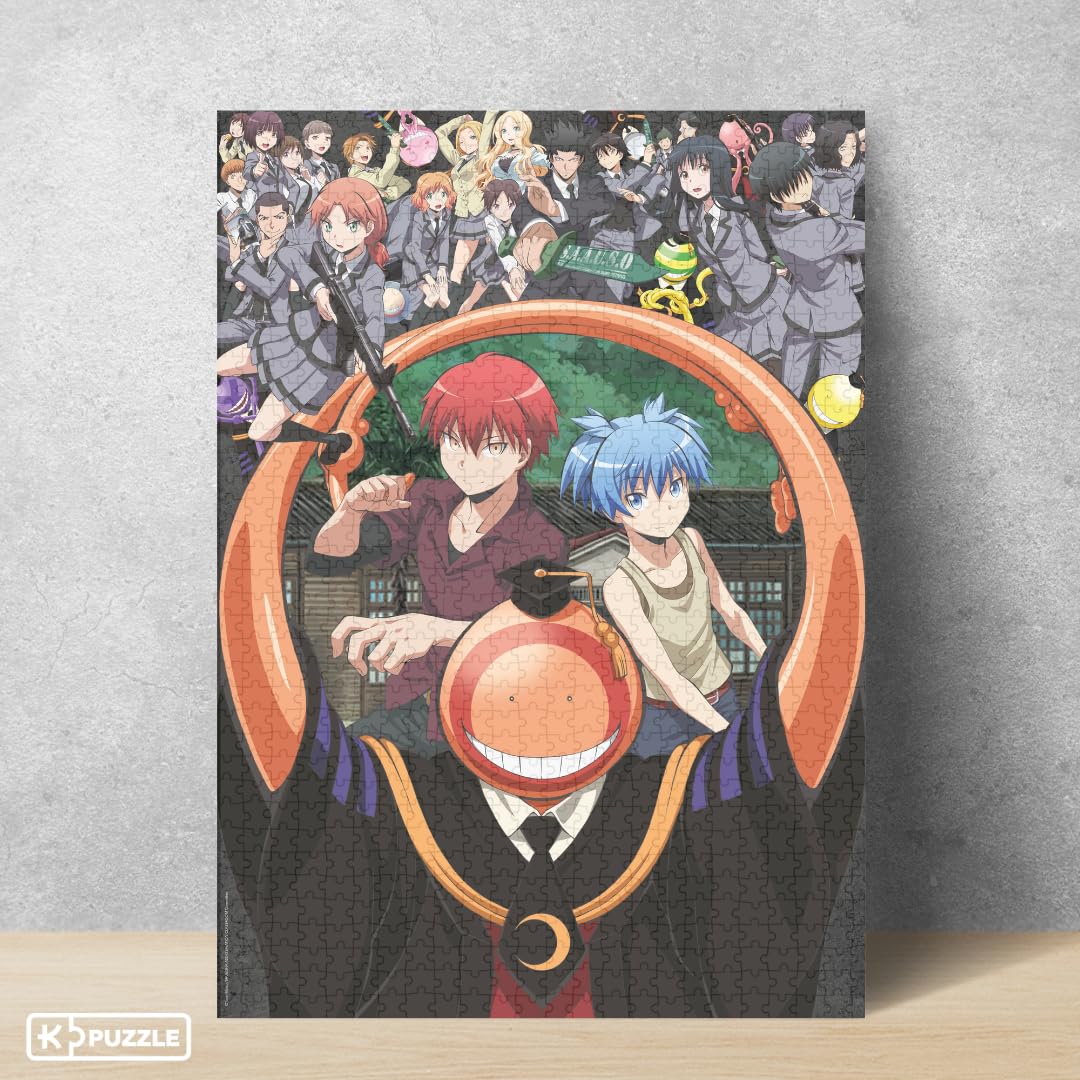 Plastoy Assassination Classroom Puzzle mit 1.000 Teilen - Poster inklusive