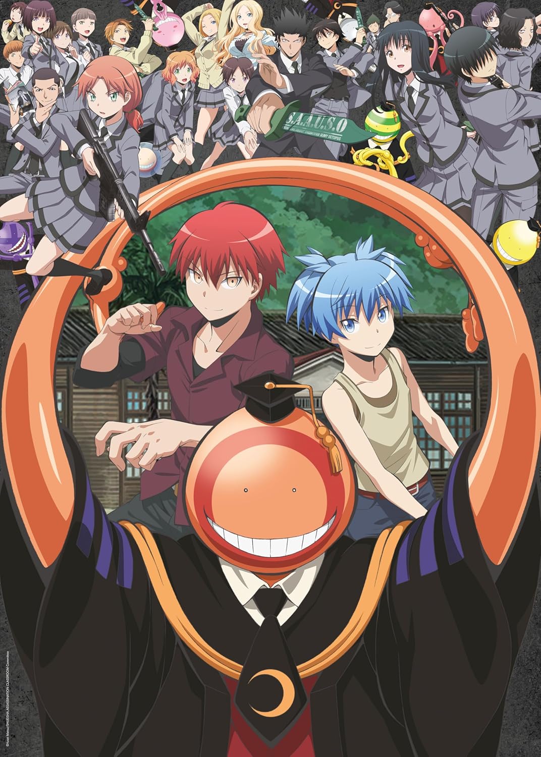 Plastoy Assassination Classroom Puzzle mit 1.000 Teilen - Poster inklusive