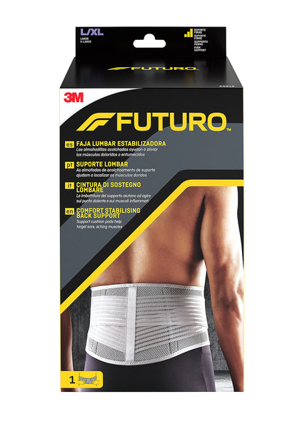 Futuro Comfort Back Support L-Xl Gry