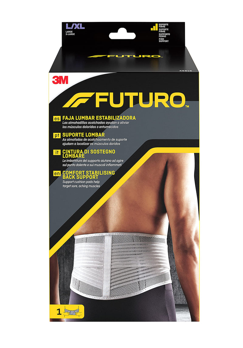 Futuro Comfort Back Support L-Xl Gry
