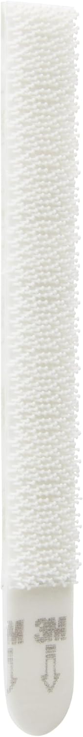 Command Narrow Picture Hanging Strips, White, 4 Pairs (8 Strips) - Adhesive Strips - for Pictures, Frames, Mirrors, Wall décor - Damage Free Hanging