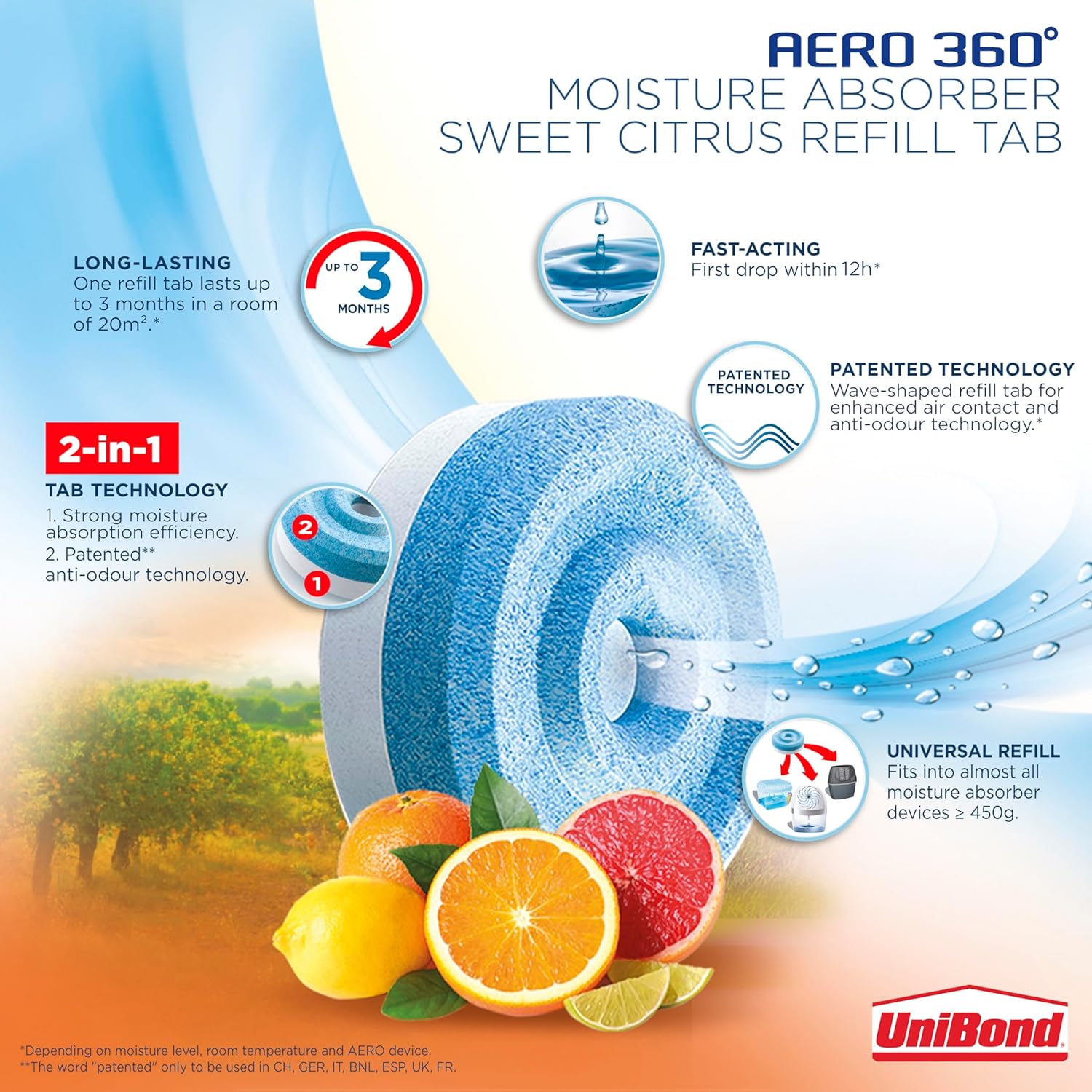 Aero 360 Rfl Twpk Citrus Fruit Pk2