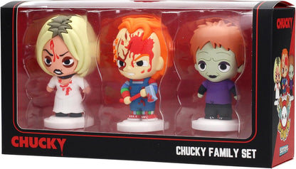 Chucky Pokis Rubber Minifigures 3-Pack 7 Cm