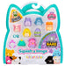Squish-a-longs Mini-Squish 8-Pack (Wave 4, Style 2), Includes Latchmi the Matcha Latte, Sweetpea the Pink Peacock, Chandler the Yellow Shark and more | Collectable Cute Toy, Toys for Children