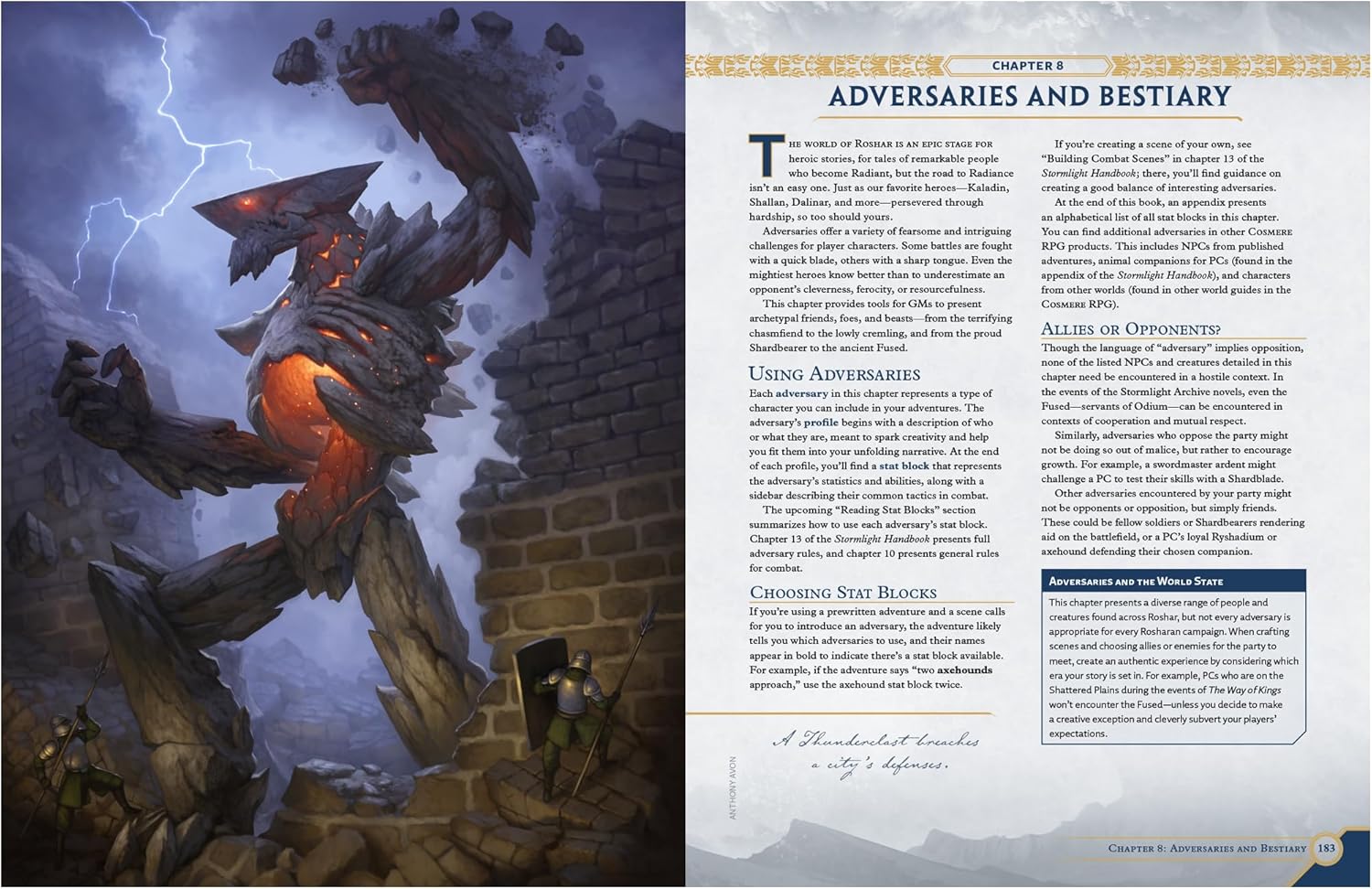 Cosmere Rpg: Stormlight - World Guide (Hardcover)