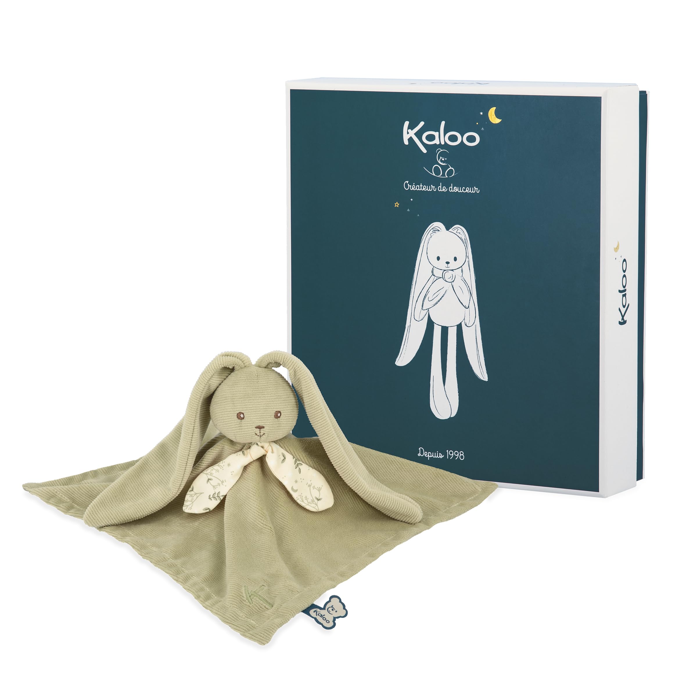 Kaloo Lapinoo - Doudou Konijn Groen