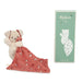 Kaloo Carre Douceur DOUDOU Chien Brique