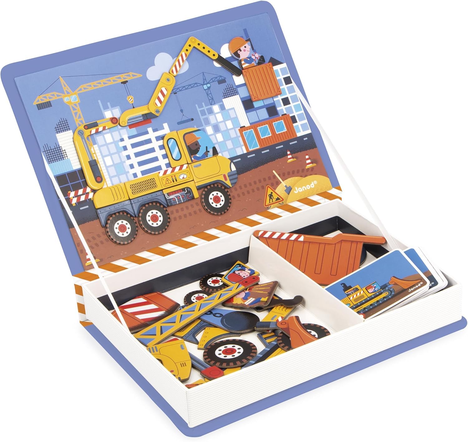 Janod Magnetibook - Constructie