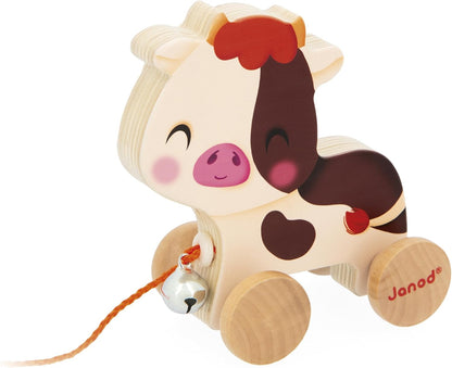Janod Boerderij - Trekfiguur Koe