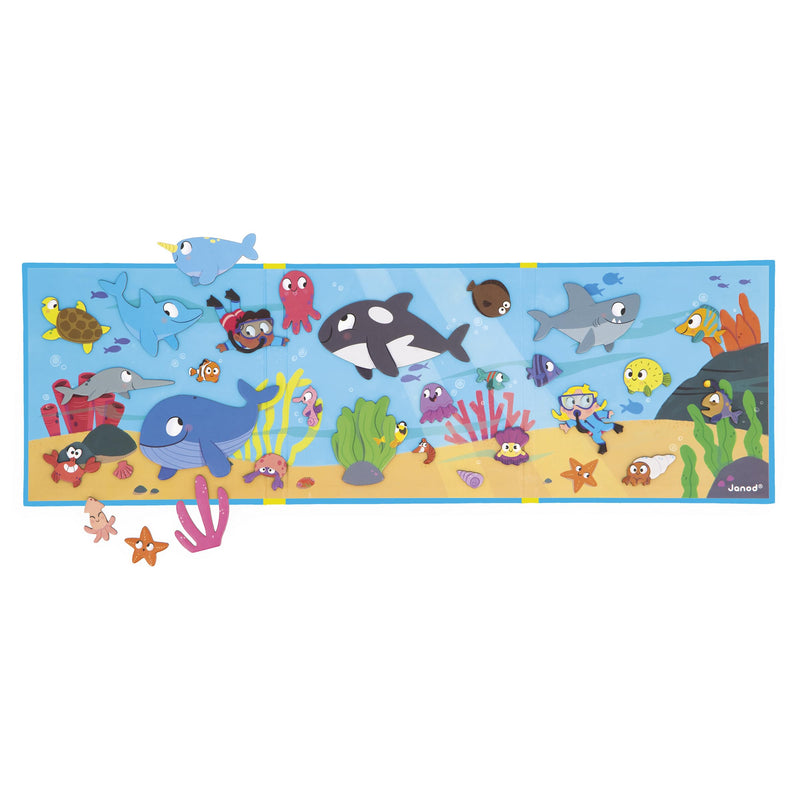 Janod Magnetibook - Zeedieren
