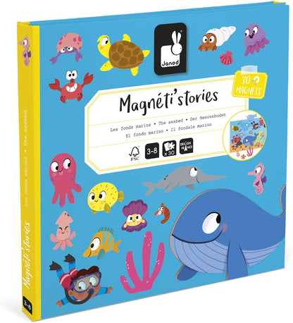 Janod Magnetibook - Zeedieren