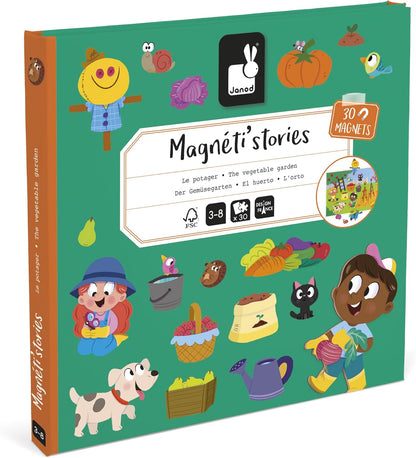 Janod Magnetibook - Moestuin