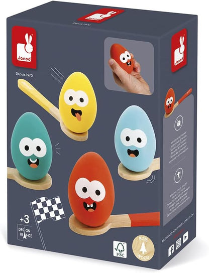 Janod Verjaardagsspel - Eieren race