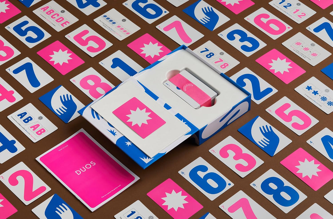 Duos Card Game (Magenta) – Pass Your Partner The Perfect Card