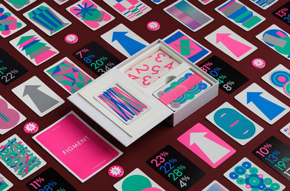 Figment Card Game (Magenta) – A Mindbending Game of Visual Perception