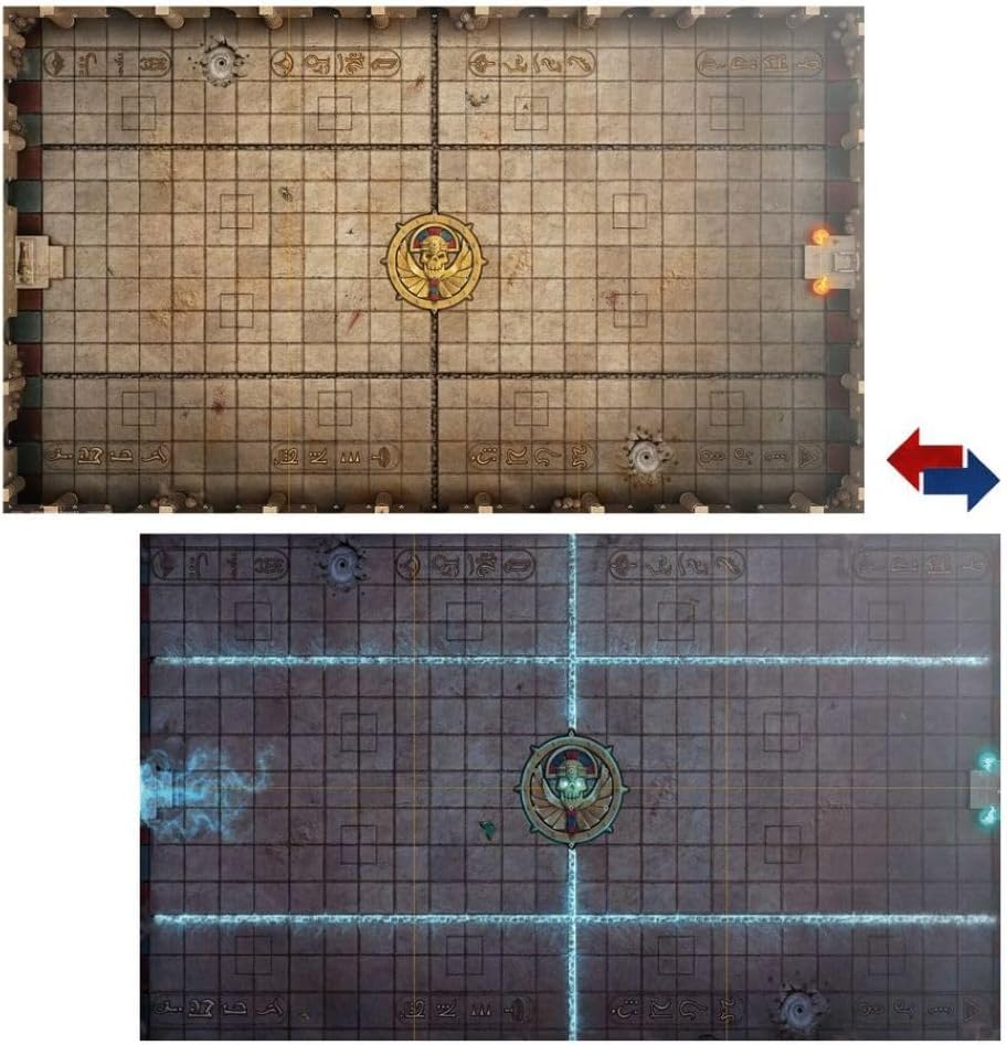 Games Workshop - Blood Bowl: Tomb Kings Team Pitch & Dugouts