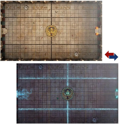Games Workshop - Blood Bowl: Tomb Kings Team Pitch & Dugouts