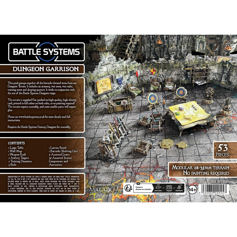 Battle Systems Dungeon Garrison