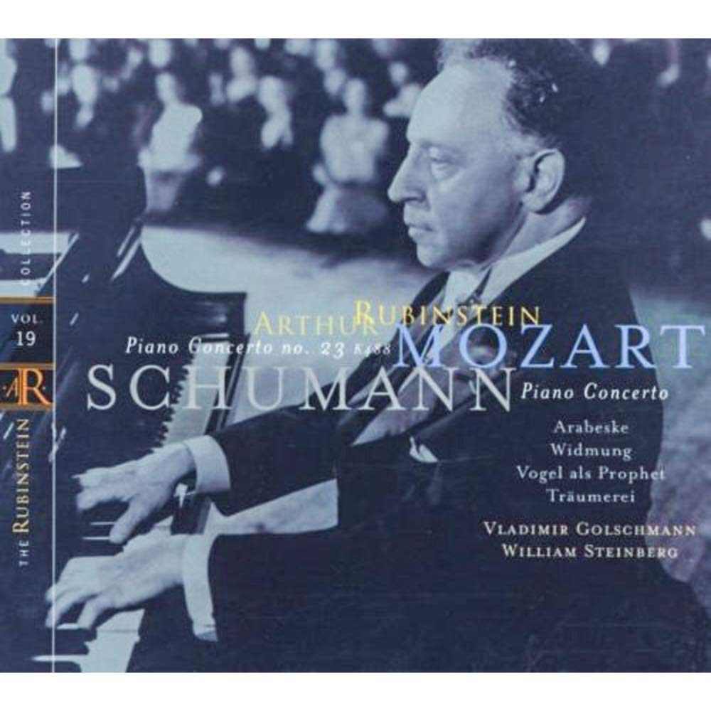 Mozart: Piano Concerto No. 23 / Schumann: Piano Concerto Rubinstein Collection, Vol. 19