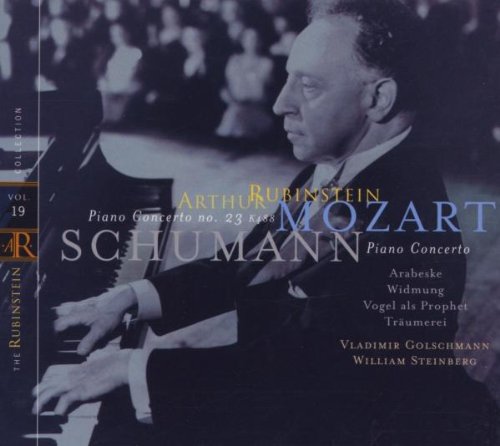 Mozart: Piano Concerto No. 23 / Schumann: Piano Concerto Rubinstein Collection, Vol. 19