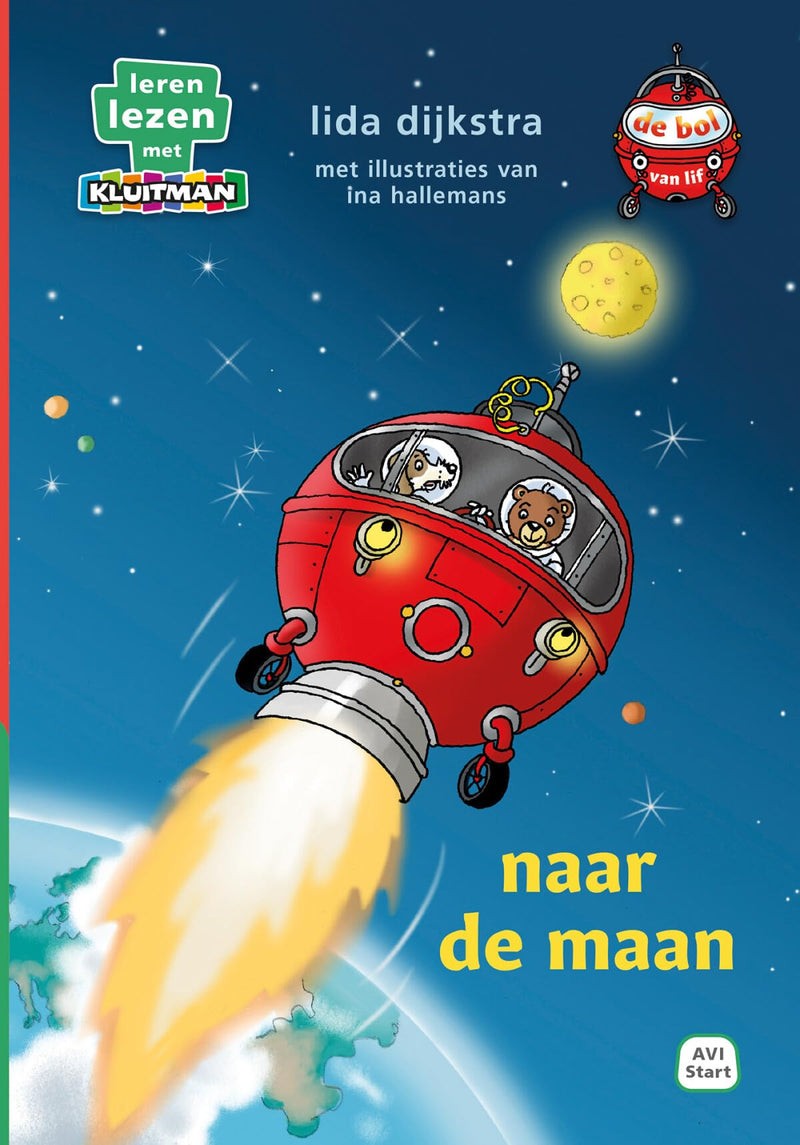 Uitgeverij Kluitman - De Bol Van Lif. Naar De Maan AVI Start