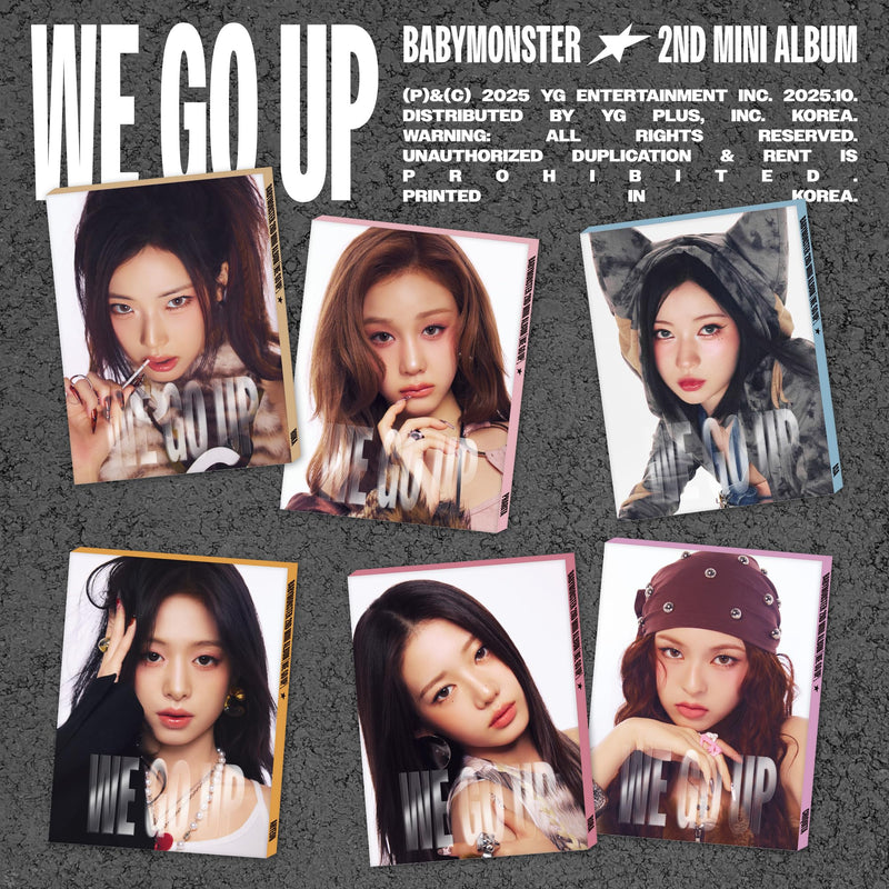 We Go Up - Random Cover Pattern Version - incl. 56pg Photobook, 3 Selfie Photocards + Folded Poster