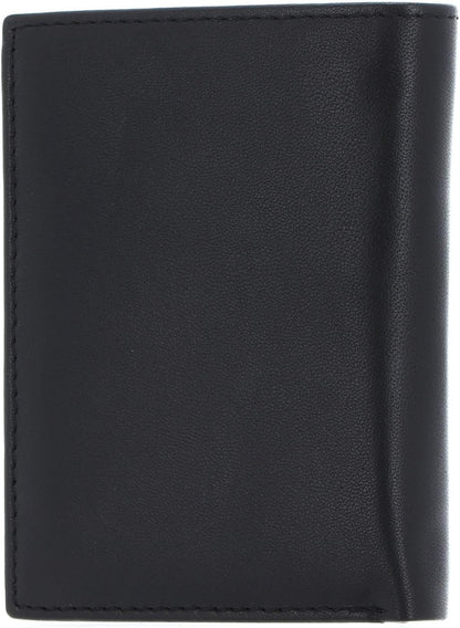 HUGO BOSS Classic Smooth Wallet, Black, Leather, RFID Protected, Bi-Fold, Men's Wallet